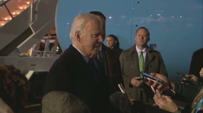 Biden Tells Reporters He's Going To The Beach Immediately After His Four-Day Vacation In Ireland