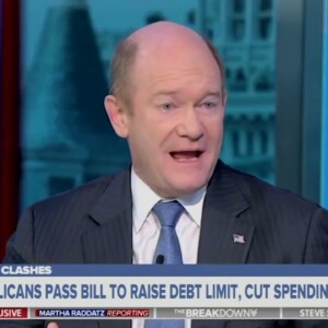 Democrat Senator Chris Coons Says He'd "Be Happy To Negotiate" With Republicans On Spending Cuts