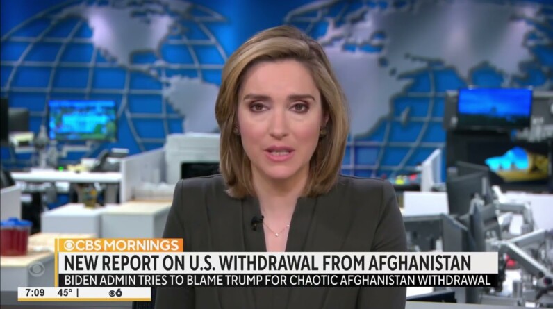 CBS News Reacts To Biden’s Shameful Attempt To Rewrite History On His Afghanistan Withdrawal