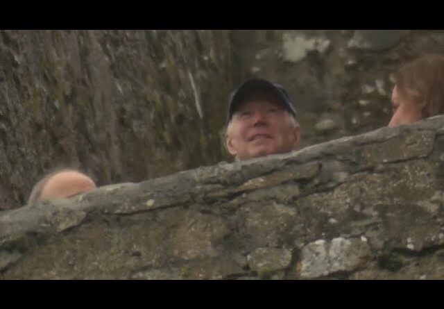 Biden Tours Castle In Ireland 41 Days After He Promised He'd Visit East Palestine "At Some Point"