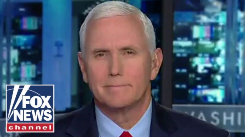 Mike Pence speaks out on Trump indictment: 'It's a political prosecution'