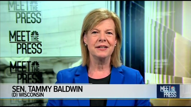 Democrat Senator Tammy Baldwin Won't Say If Absentee Democrat Senator Dianne Feinstein Should Resign