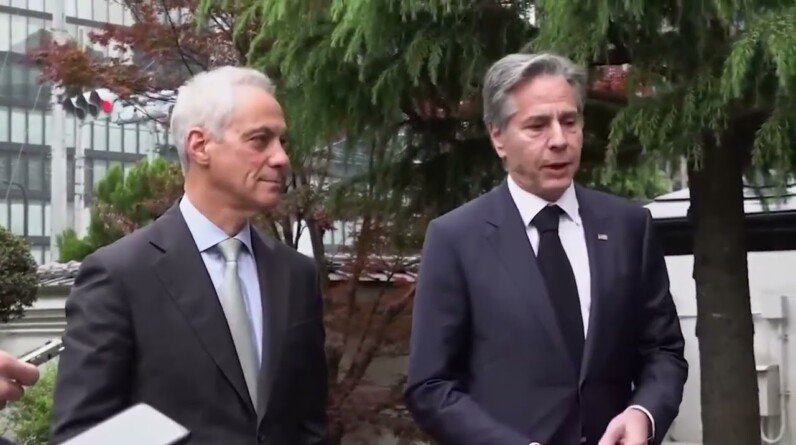 Secretary of State Antony Blinken Is Currently In Japan Gushing Over Embassies Going “Green”
