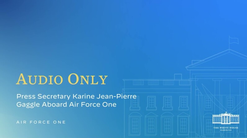 Karine Jean Pierre While Aboard Air Force One “Hunter Biden Is Traveling With Joe Biden”