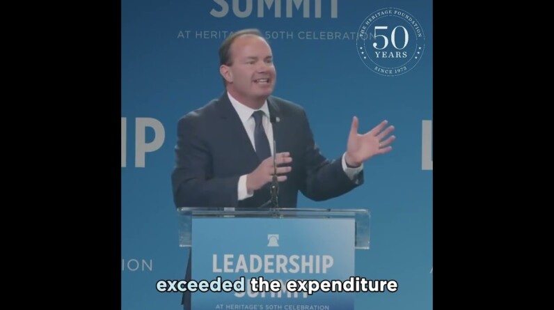 The Federal Government Has a SPENDING Problem - Senator Mike Lee