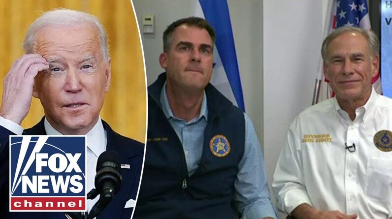 Biden slammed by OK, TX governors visiting Israel hospital