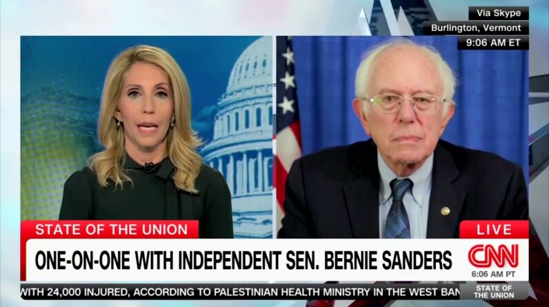 Bernie Sanders Calls For Israeli Ceasefire, Says He's Not "Military Expert" When Pressed For Details