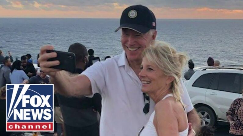Biden returns from Caribbean vacation with noticeable sunburn