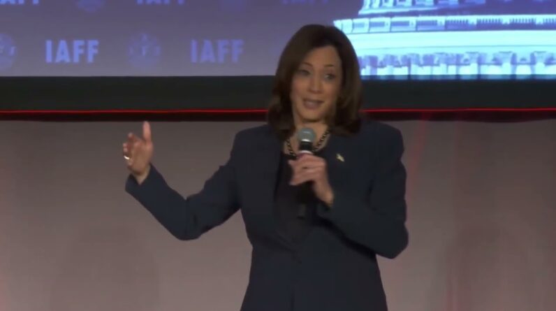 Kamala Harris Delivers Word Salad To Firefighters: "To Be Able To Do The Work That Is About..."