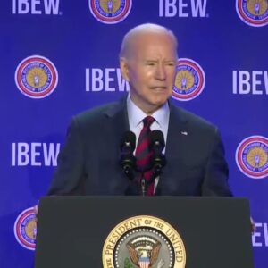 Biden Tells Union Members On His Climate Obsession: "When I Think Of Climate, I Think Of Jobs"