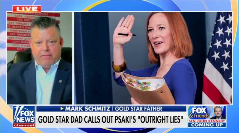 Gold Star Dad Calls Out Jen Psaki For Lying About Biden Disrespecting Fallen Soldiers