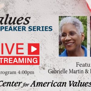 On Values Speaker Series - Gabrielle Martin & Karen Patterson