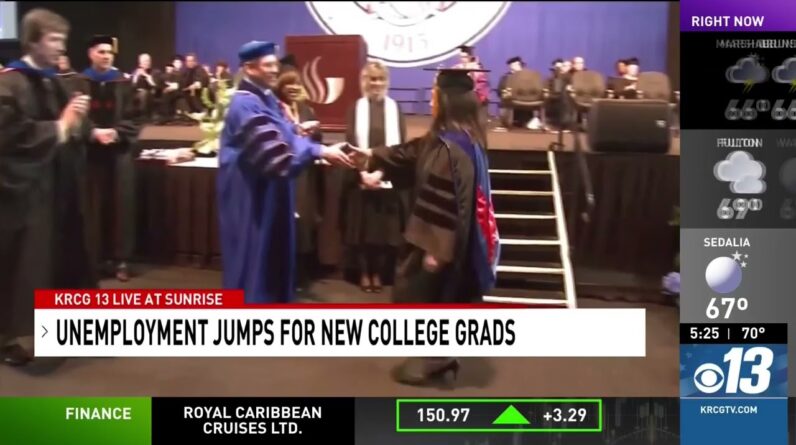 College Grad Unemployment Rates Increase Indicating: “A Greater Slow Down Happening In The Economy”